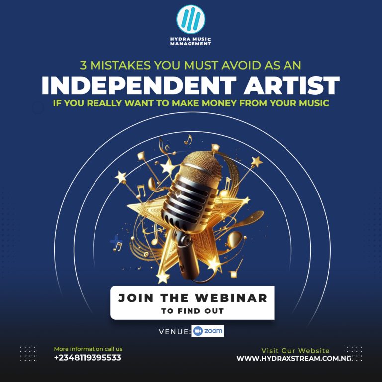 3 Mistakes To Avoid As An Independent Artist